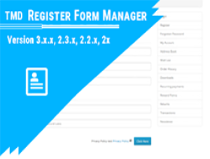 Register Form Manager